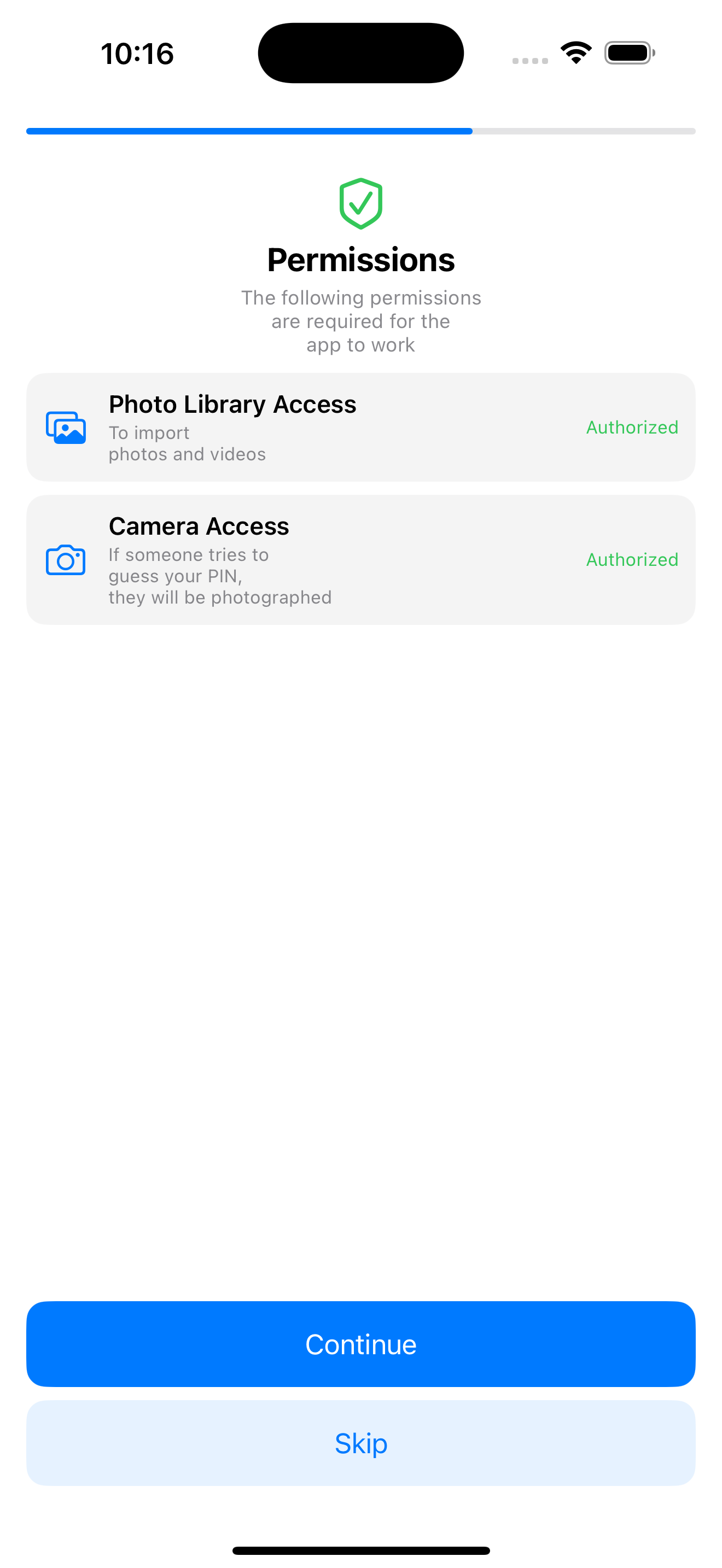 Permissions Setup